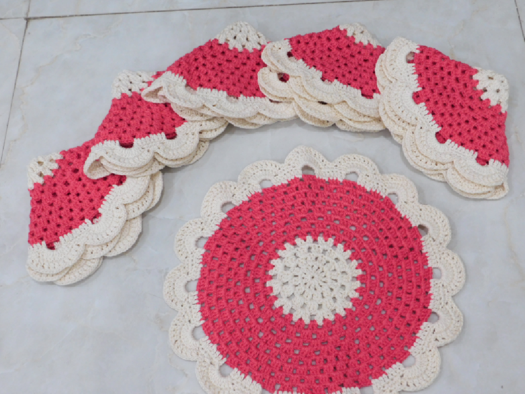 Home Decor Crochet Table Mats from Krochette